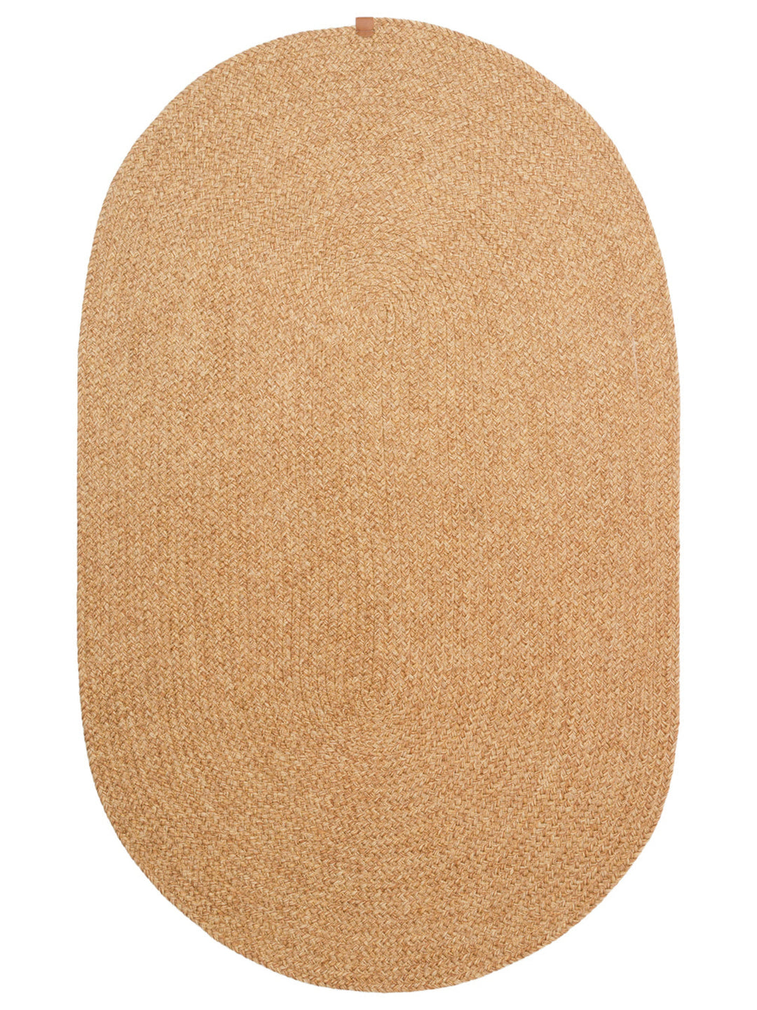 Cancun Jute Cotton Blend Living Room Hallway Kitchen Cotton Straw Knitted Rug 19NAT