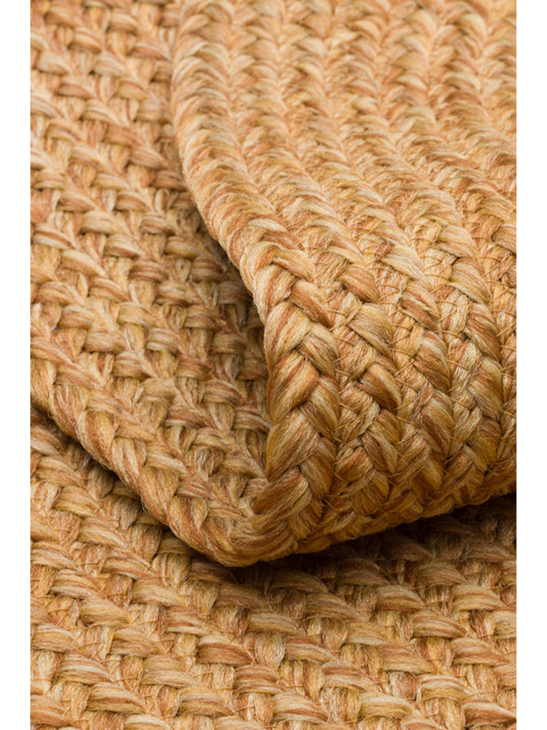 Cancun Jute Cotton Blend Living Room Hallway Kitchen Cotton Straw Knitted Rug 19NAT