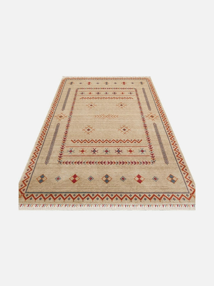 Oushak Carnaval %100 Naturel Kolay Temizlenir El Emeğiyle Üretilen TENCEL™ Modern Uşak Halısı 20 LIGHT MULTY - Carpetdocia
