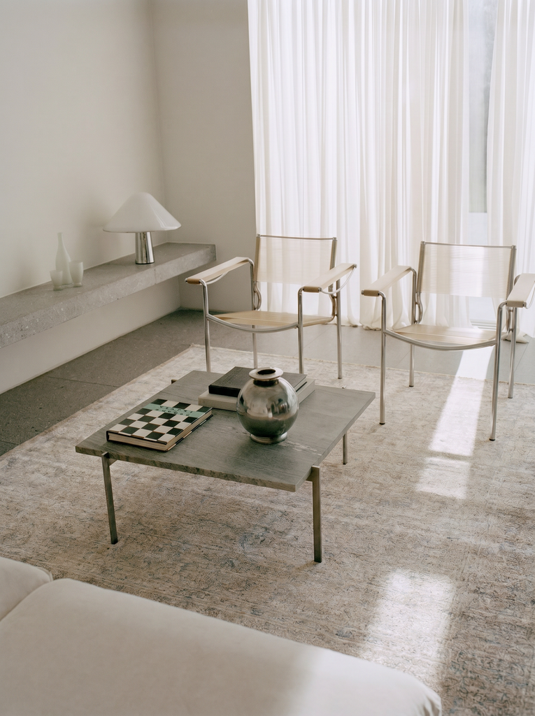 Tappeto Çırağan Uşak TENCEL™ 100% Naturale, Lucente, Realizzato a Mano su Telai Speciali, 02 BEG