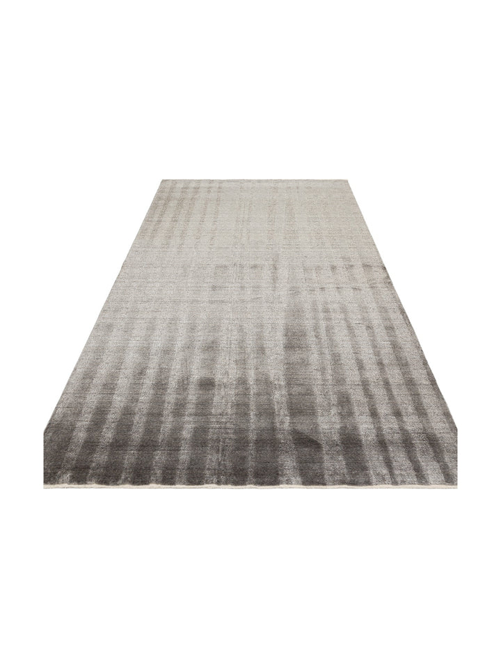 Brasilia Handcrafted Modern Simple Elegant TENCEL™ Special Black Loom Carpet 01 ANTHRACITE