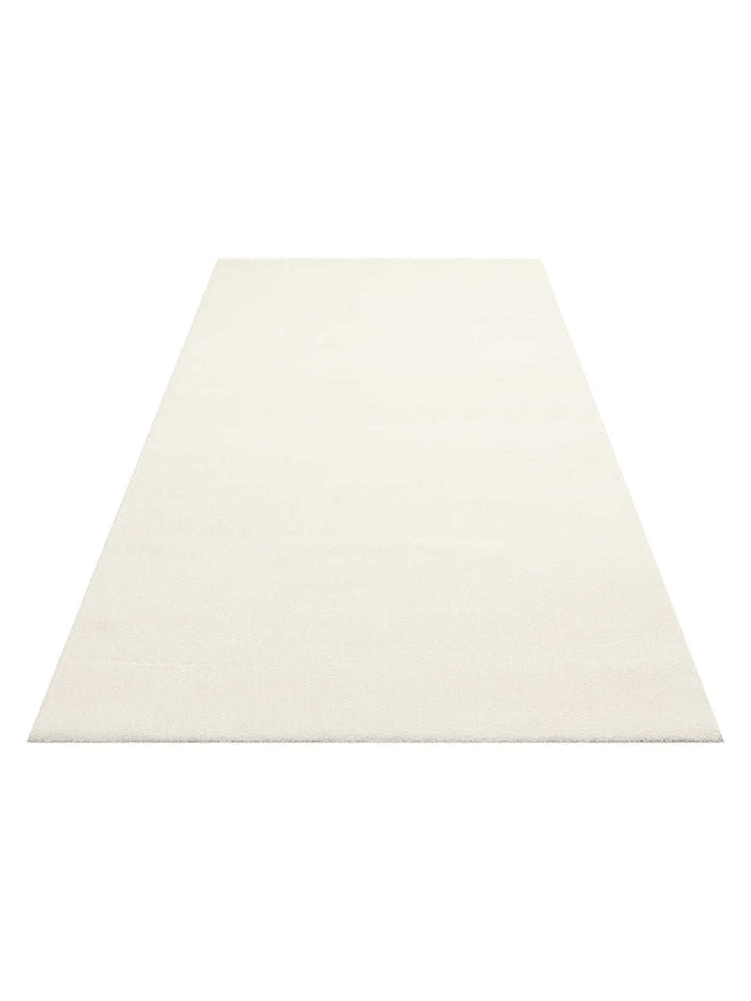 Peace Hav Dust-Free Soft Touch Elegant Shaggy Carpet 01 WHITE