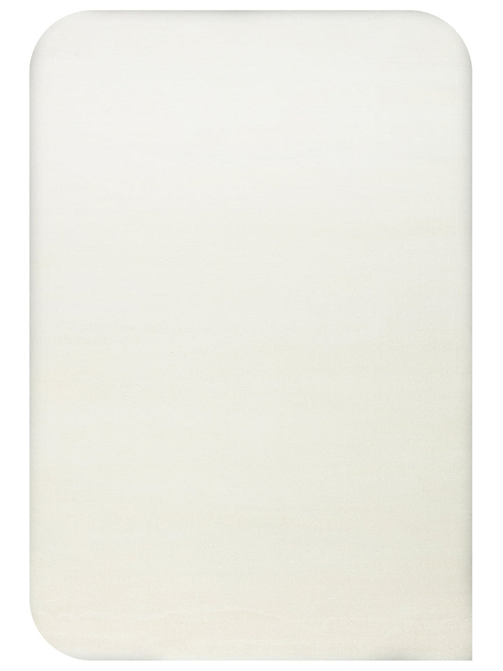 Peace Art Hav Does Not Shed Soft Touch Elegant Shaggy Carpet 05 WHITE