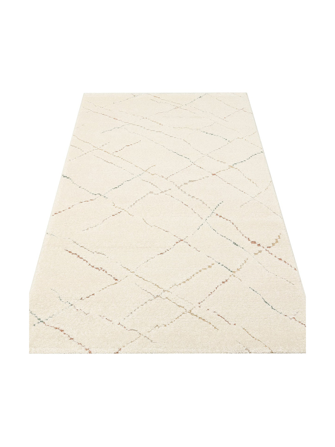 Carpetdocia Kids Pastel Renkli Hav ve Toz Vermeyen Çocuk Halısı 05 CREAM MULTY - Carpetdocia