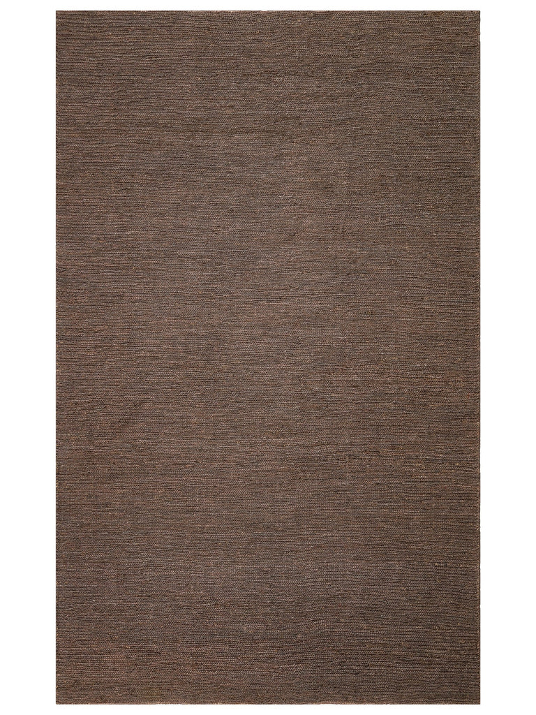Coffee 100% Natural Hemp Living Room Hall Hallway Entrance Bedroom Knitted Carpet PLAIN BROWN