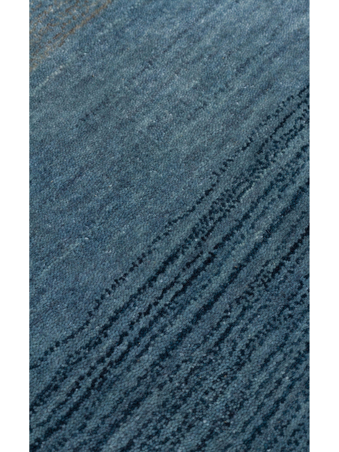 Donatella Serisi %100 Yeni Zelanda Yünü El Dokuma Gradyan Salon Oturma Odası Halı NAVY GREY - Carpetdocia