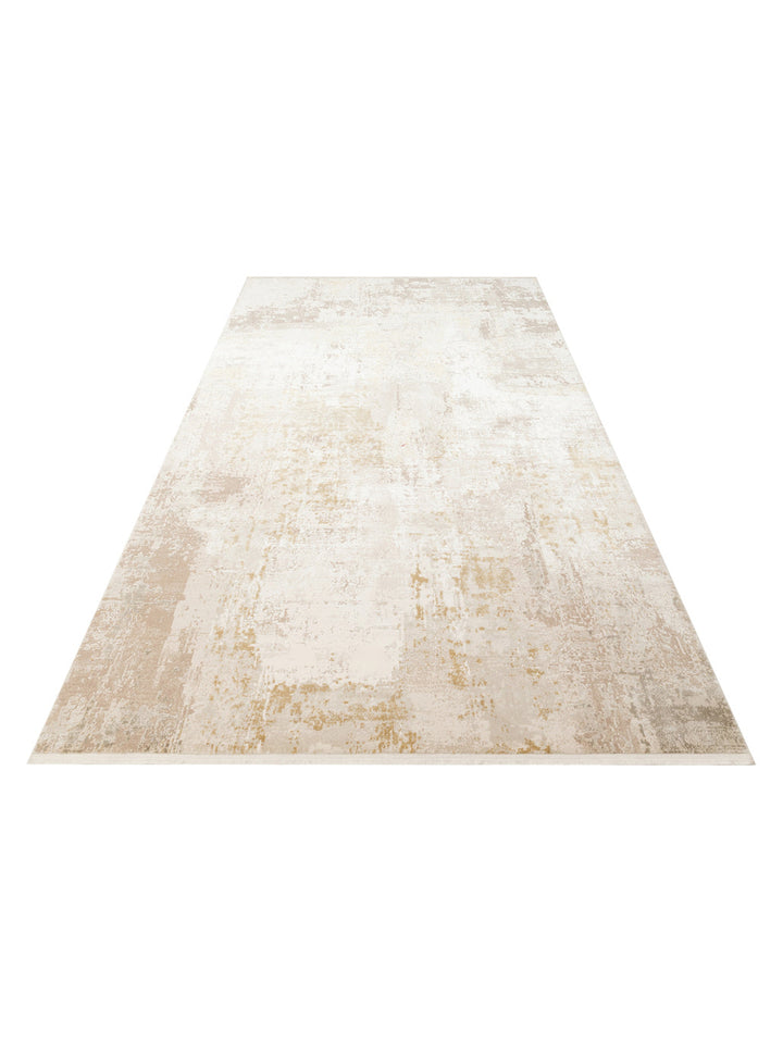 Elegant Özel Işıltılı Yüksek Kaliteli Sık Dokuma Salon Oturma Odası Koridor Modern Halı 34CREAMGOLDX - Carpetdocia