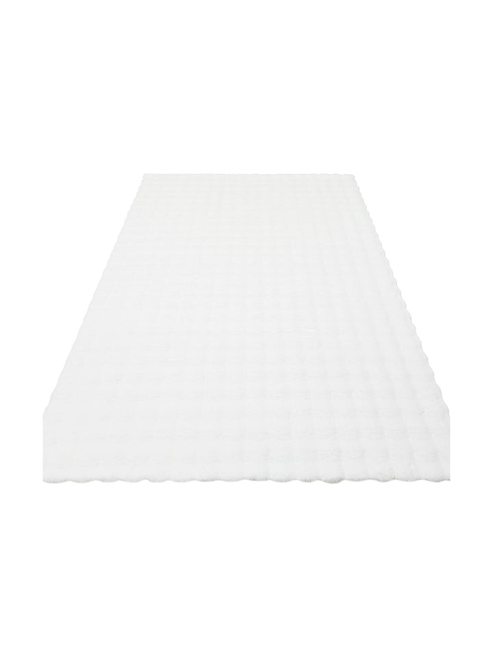 Eskimo Serisi Özel Yüksek Alçak Dokulu Yumuşak Tuşeli Suni Kürk PLAIN CREAM - Carpetdocia