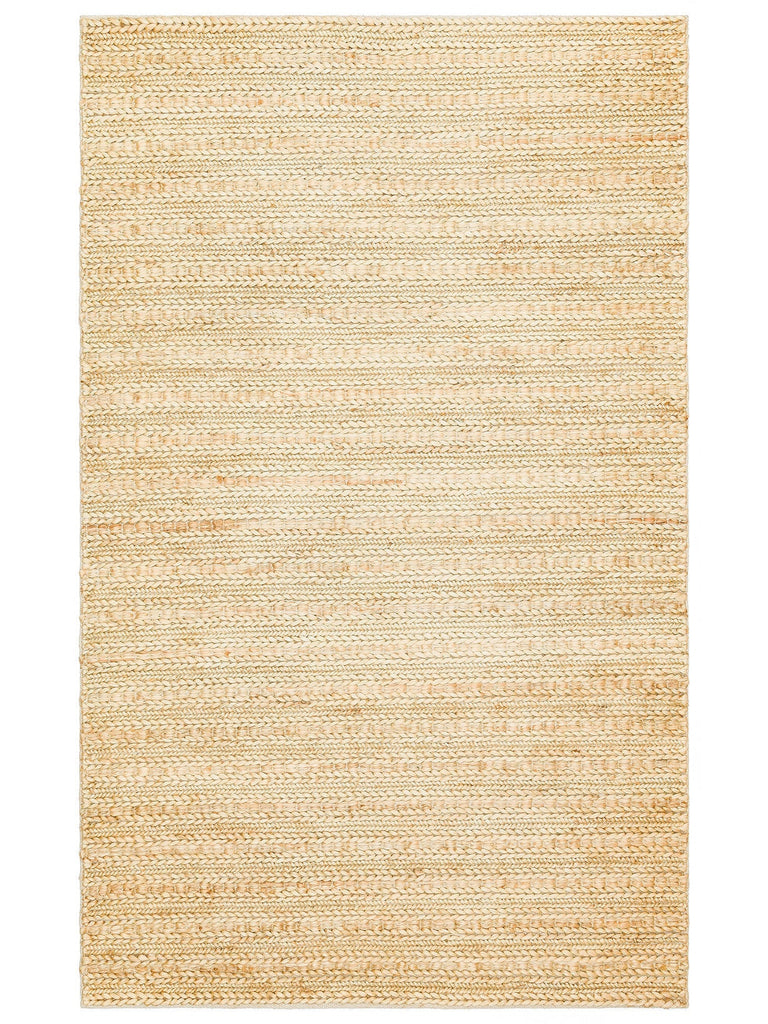 كnit جوت ذو نسيج مختلف منسوج يدويًا من الجوت الطبيعي سجادة من الخوص TRIPLE CREAM XW