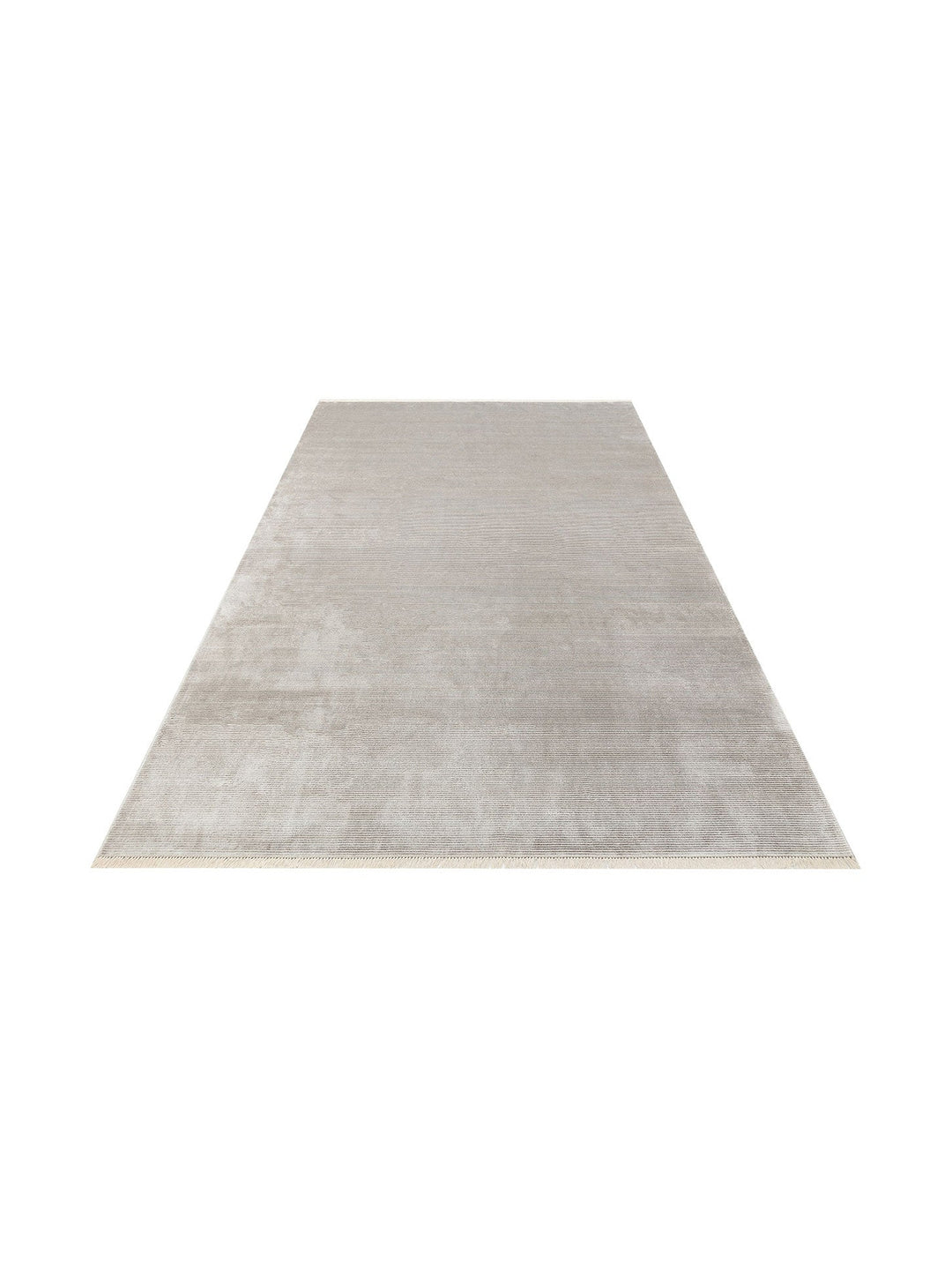 Montenegro Viskon Karışımlı Sade Desenli Sık Dokuma Oturma Odası Salon Koridor Modern Halı 01 GREY - Carpetdocia