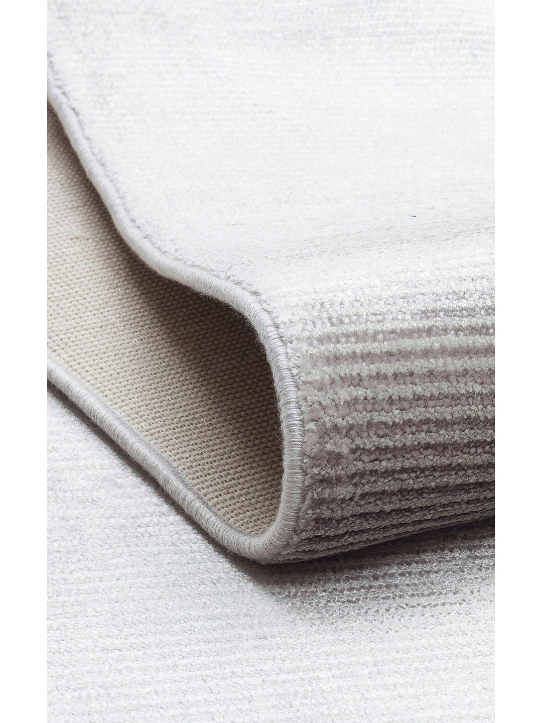Montenegro Viskon Karışımlı Sade Desenli Sık Dokuma Oturma Odası Salon Koridor Modern Halı 01 GREY - Carpetdocia