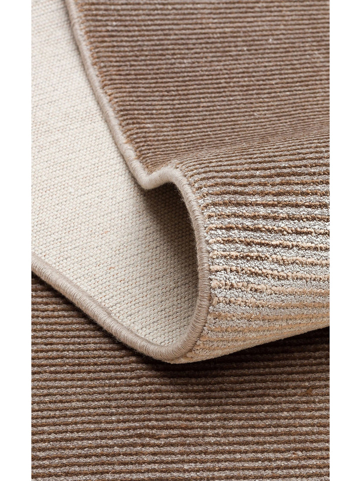 Montenegro Viskon Karışımlı Sade Desenli Sık Dokuma Oturma Odası Salon Koridor Modern Halı 01VIZGREY - Carpetdocia