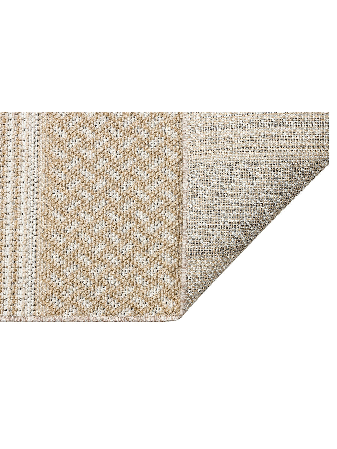 Ole Serisi Hasır Dokuma Oturma Odası Salon Koridor Antre Mutfak Modern İskandinav Halı 05 BEIGE - Carpetdocia