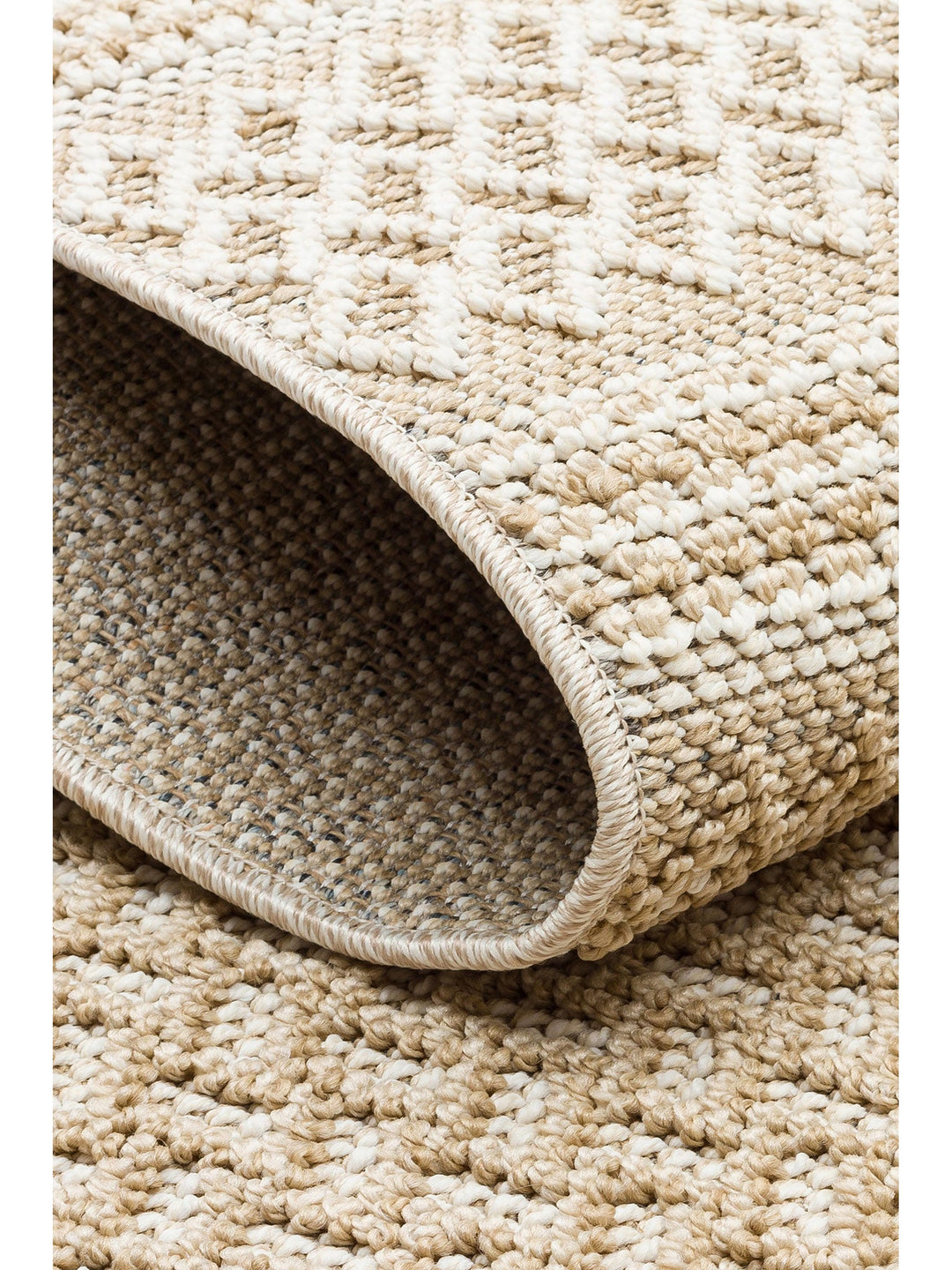 Ole Serisi Hasır Dokuma Oturma Odası Salon Koridor Antre Mutfak Modern İskandinav Halı 05 BEIGE - Carpetdocia