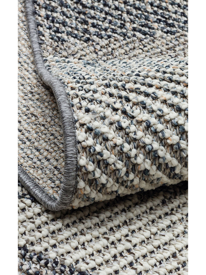 Ole Serisi Hasır Dokuma Oturma Odası Salon Koridor Antre Mutfak Modern İskandinav Halı 08 GREY MULTI - Carpetdocia