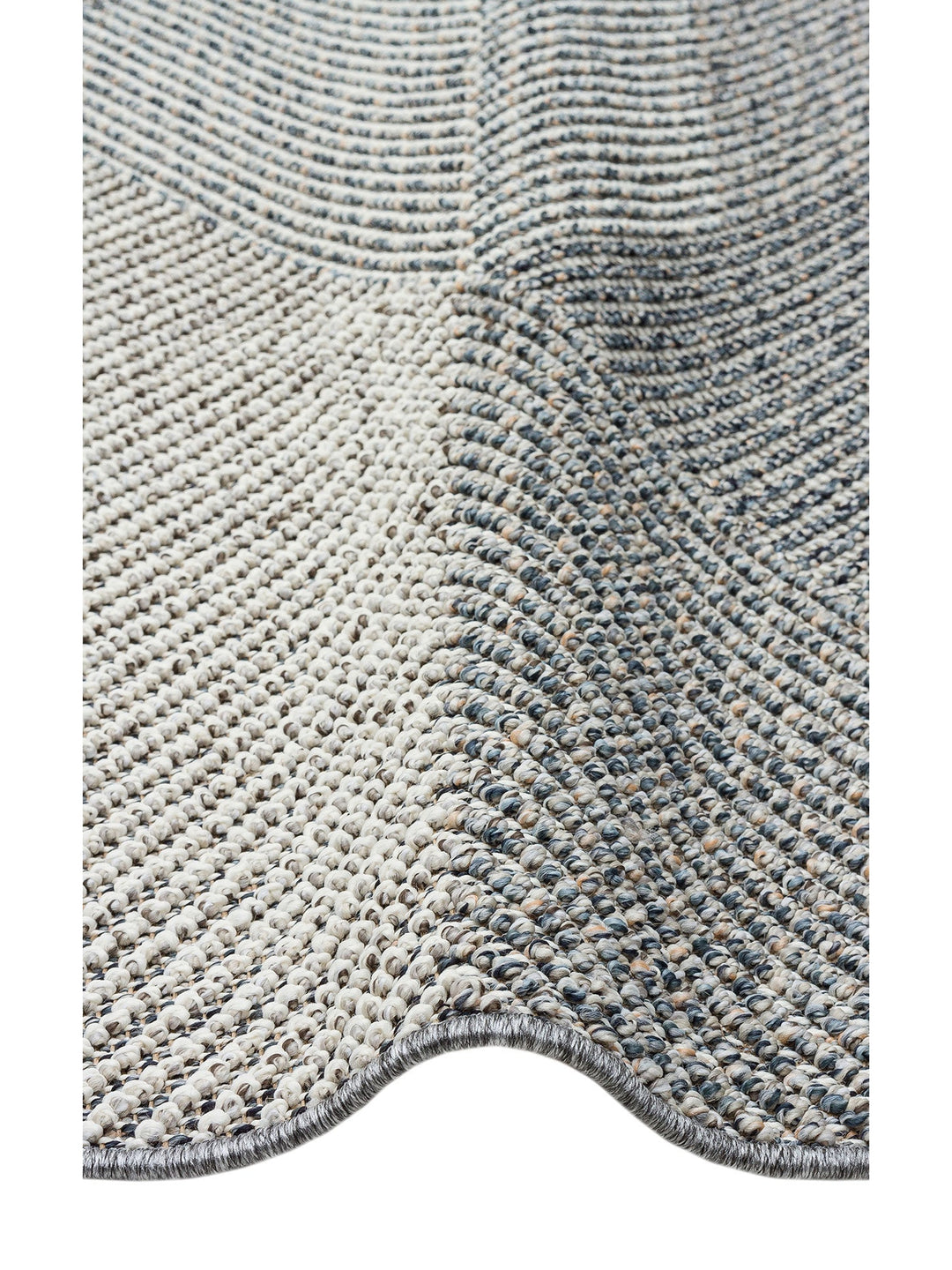 Ole Serisi Hasır Dokuma Oturma Odası Salon Koridor Antre Mutfak Modern İskandinav Halı 08 GREY MULTI - Carpetdocia
