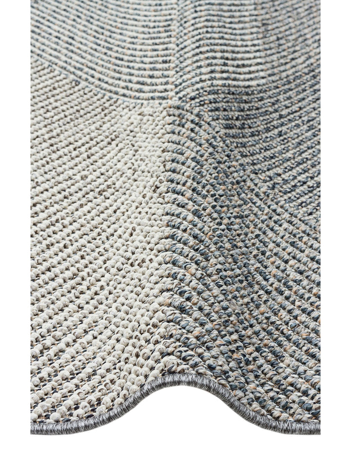 Ole Serisi Hasır Dokuma Oturma Odası Salon Koridor Antre Mutfak Modern İskandinav Halı 08 GREY MULTI - Carpetdocia