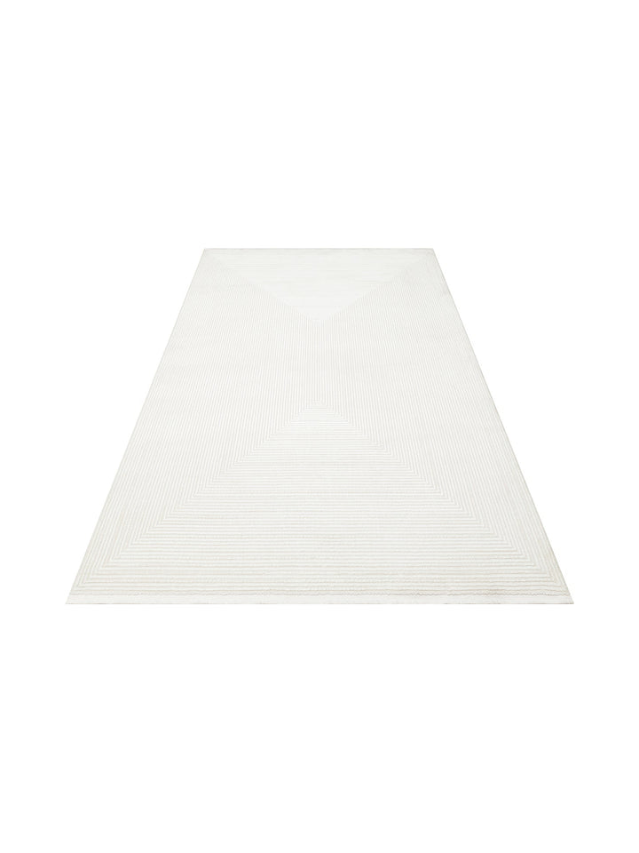 Pasific Serisi Eskitme Desenli Salon Oturma Odası Koridor Antre Modern Halı 22 CREAM GREY XW - Carpetdocia
