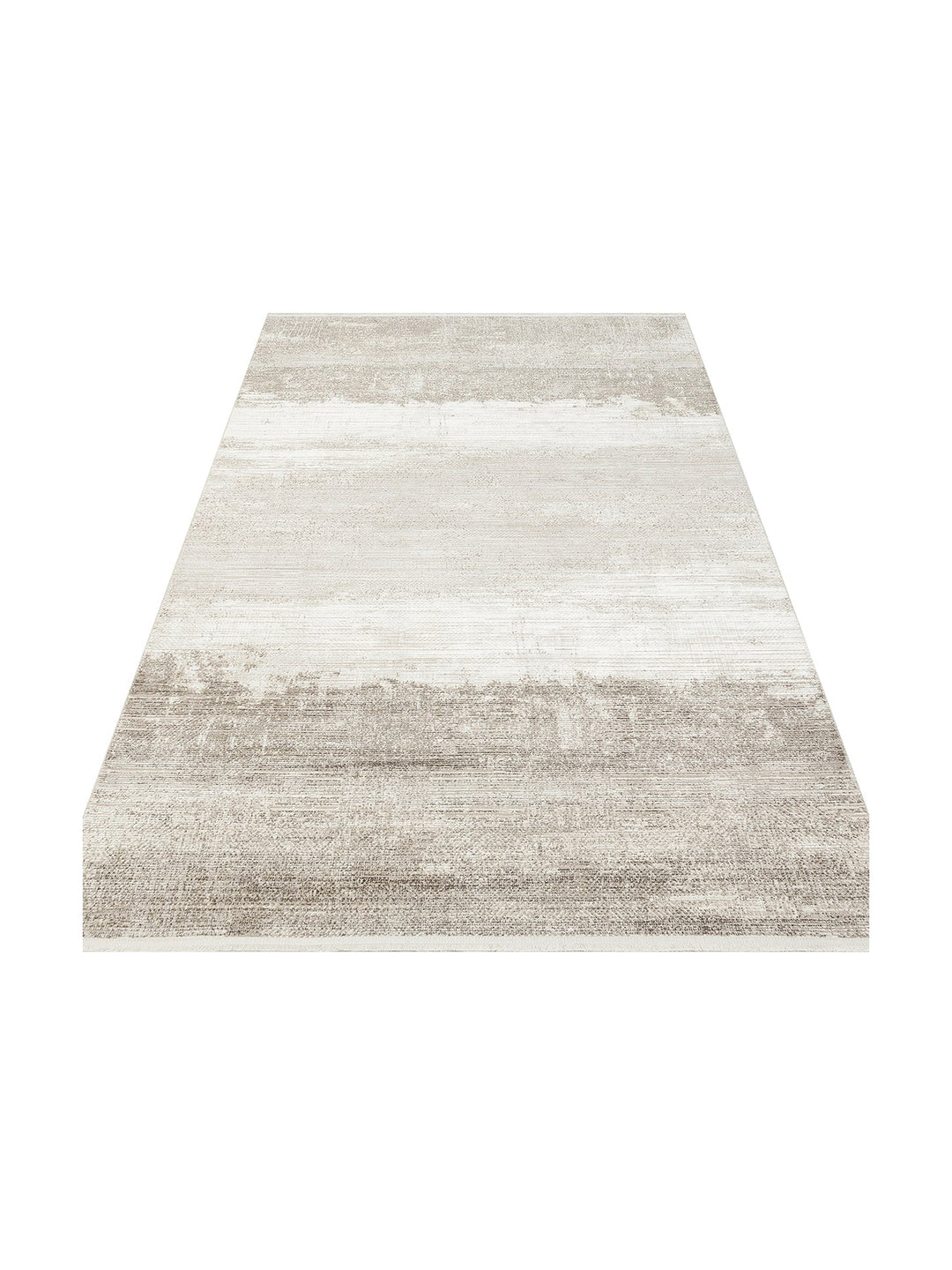 Sahra Serisi Viskon Karışımlı Parlak Şık Salon Halısı 02 CREAM GREY - Carpetdocia