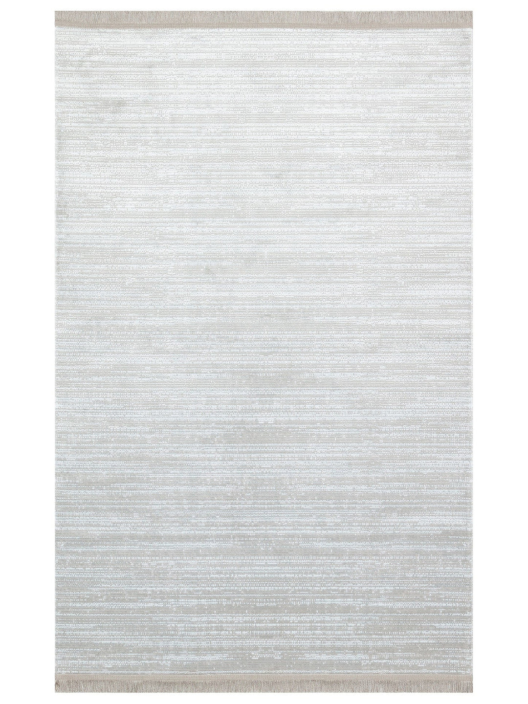 Smooth Yıkanabilir Kaymaz Parlak Oturma Odası Salon Koridor İnce Dokuma Modern Halı 09 GREY XW - Carpetdocia