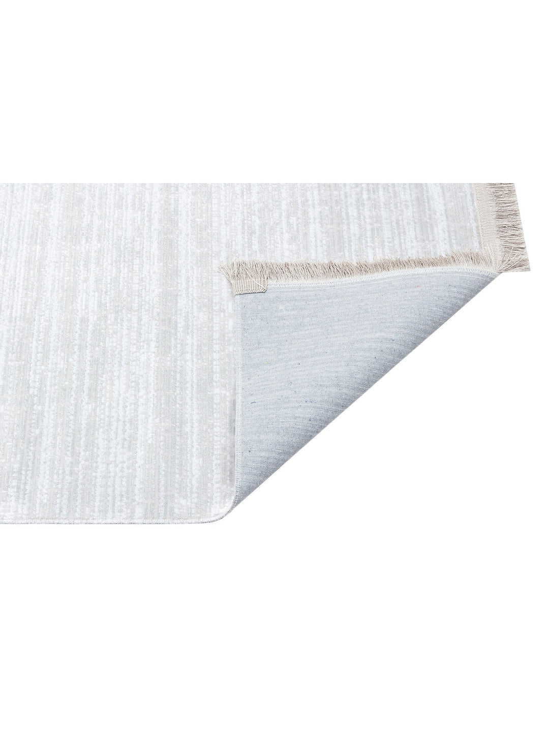 Smooth Yıkanabilir Kaymaz Parlak Oturma Odası Salon Koridor İnce Dokuma Modern Halı 09 GREY XW - Carpetdocia