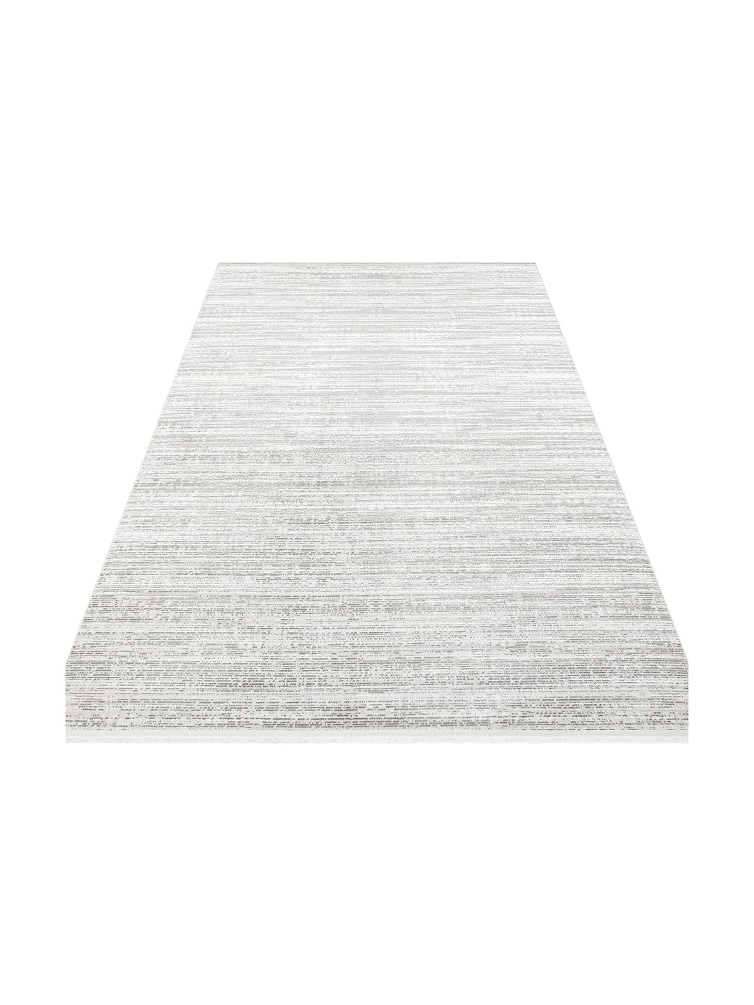 Smooth Yıkanabilir Kaymaz Parlak Oturma Odası Salon Koridor İnce Dokuma Modern Halı 101 D.GREY XW - Carpetdocia