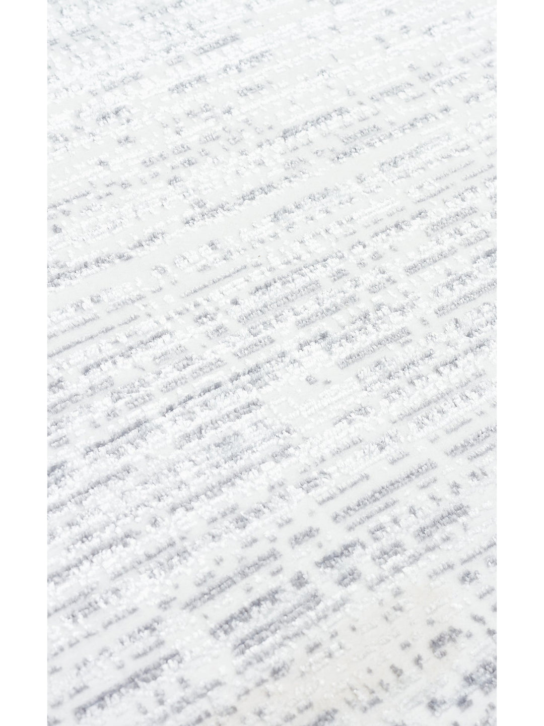 Smooth Yıkanabilir Kaymaz Parlak Oturma Odası Salon Koridor İnce Dokuma Modern Halı 101 L.GREY XW - Carpetdocia