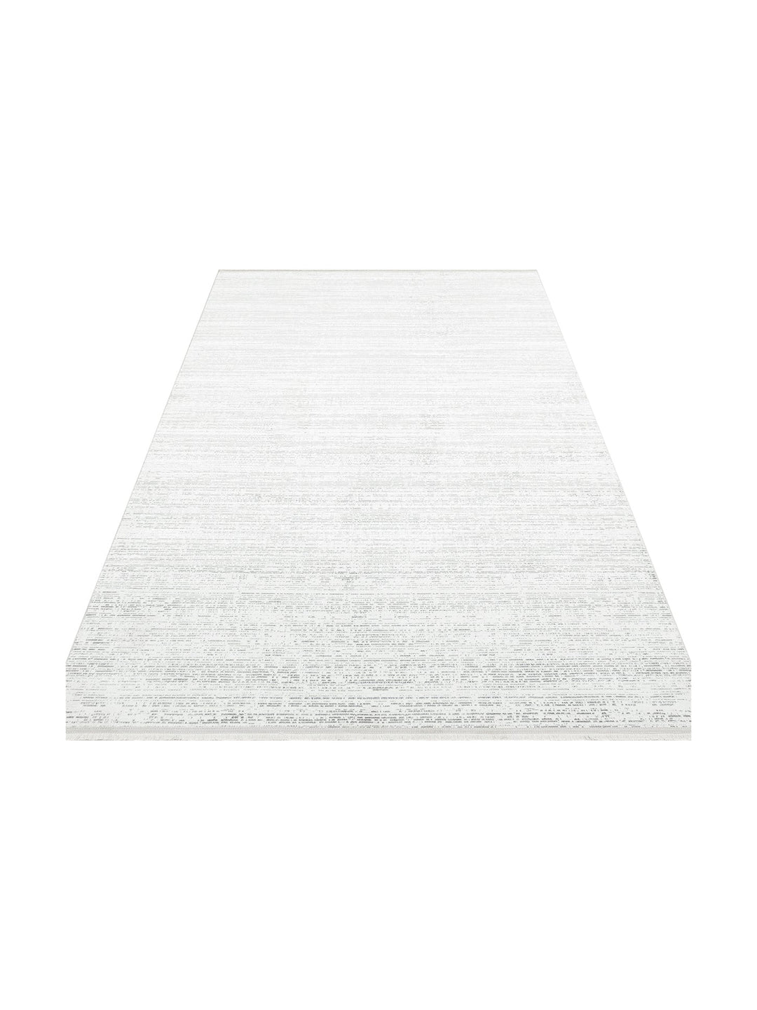 Smooth Yıkanabilir Kaymaz Parlak Oturma Odası Salon Koridor İnce Dokuma Modern Halı 101 L.GREY XW - Carpetdocia