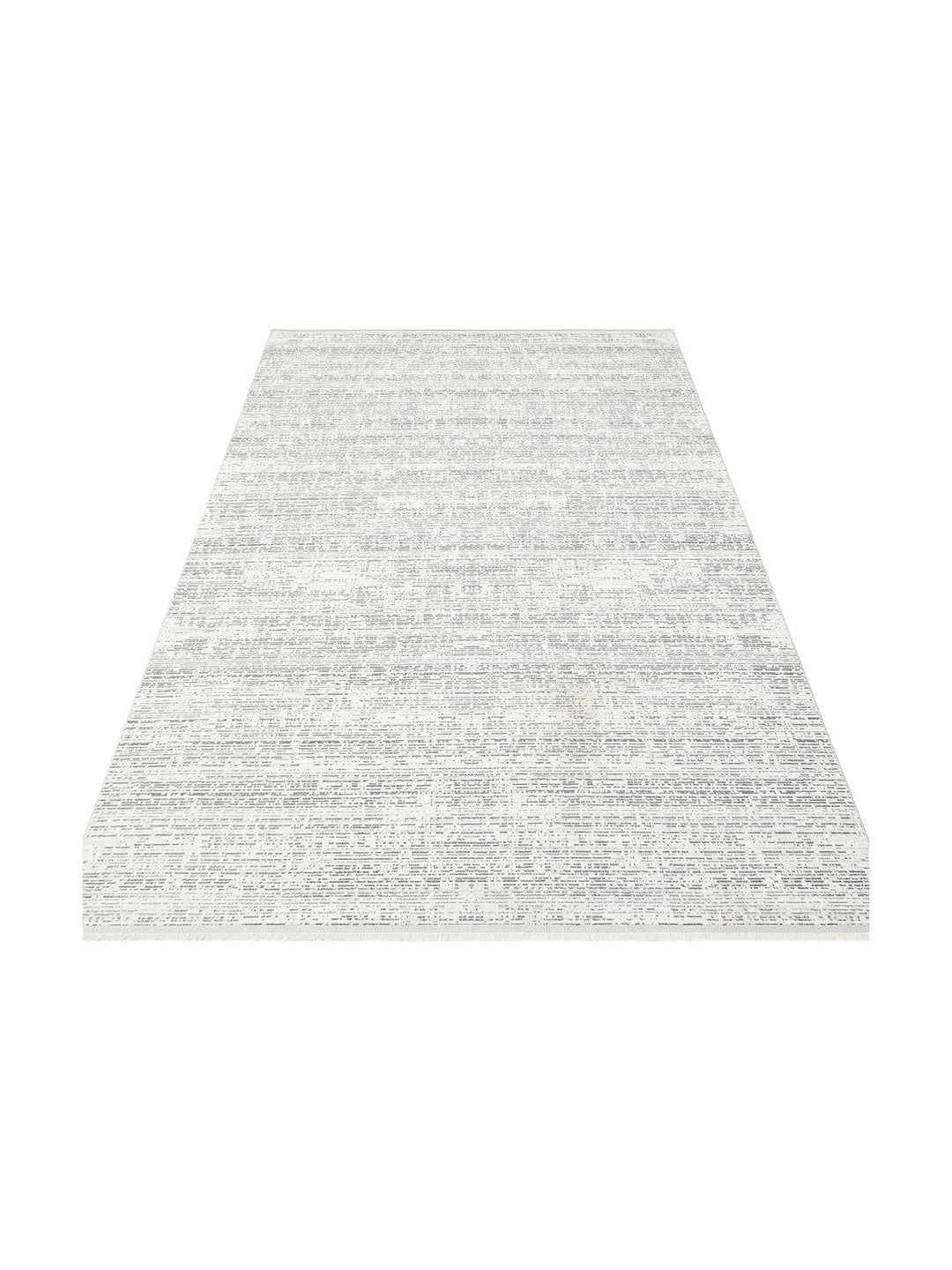 Smooth Yıkanabilir Kaymaz Parlak Oturma Odası Salon Koridor İnce Dokuma Modern Halı 101 L.GREY XW - Carpetdocia