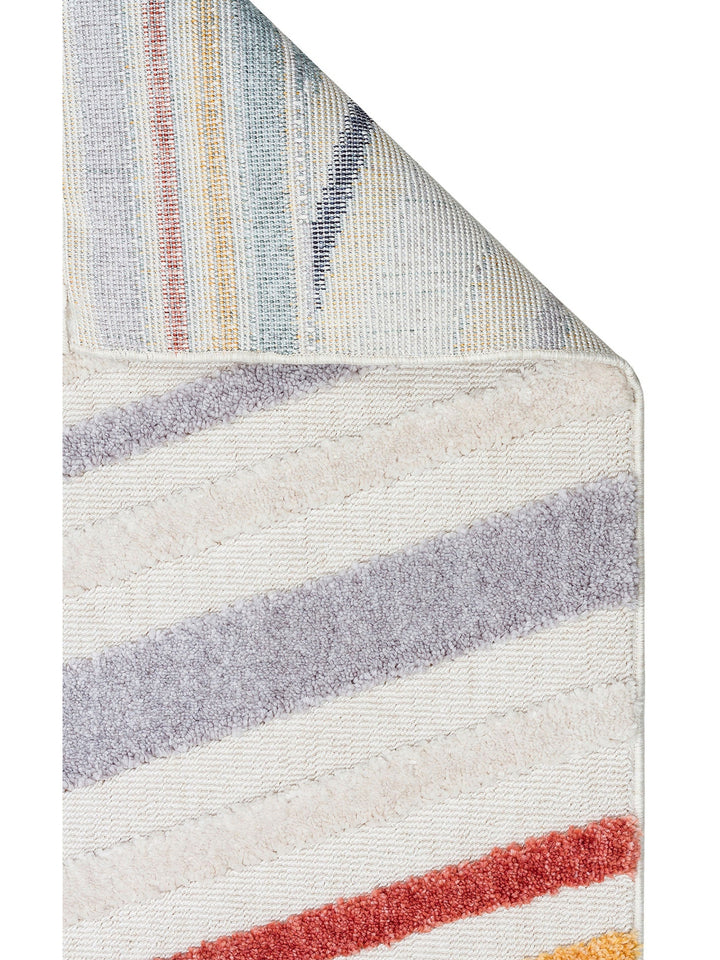 Tabasco Serisi Etnik Desenli Oturma Odası Salon Koridor Modern İskindinav Halı 05 MULTY - Carpetdocia