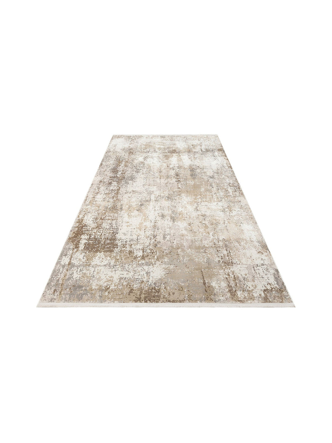 Tango Parlak Şık ve Modern Sıkı Dokuma Salon Halısı 04 CREAM BEIGE - Carpetdocia