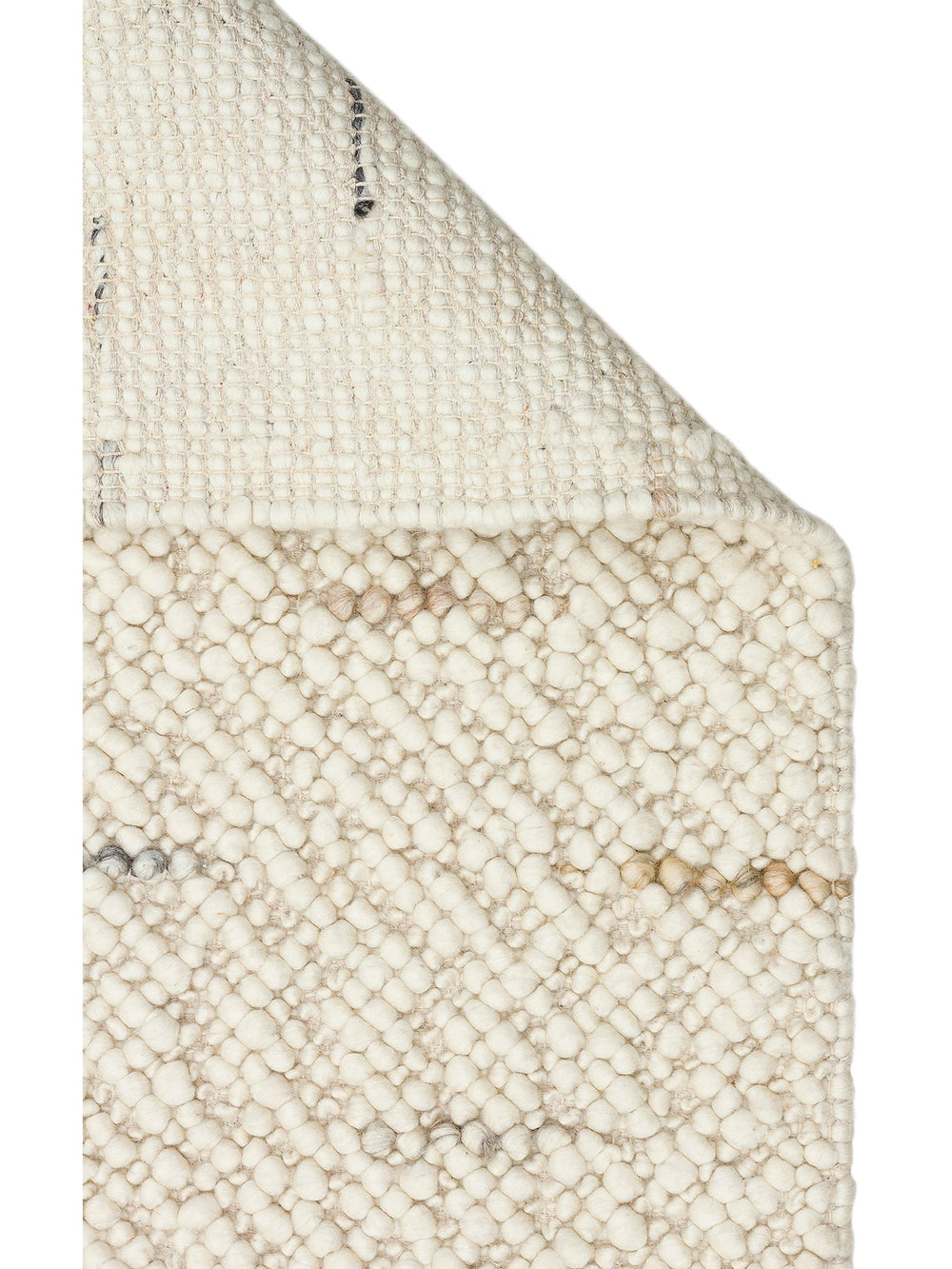 Woolstar %100 Naturel Kazak Desenli Salon Oturma Odası Koridor Antre El Dokuma Örgü Halı JD6MUL - Carpetdocia