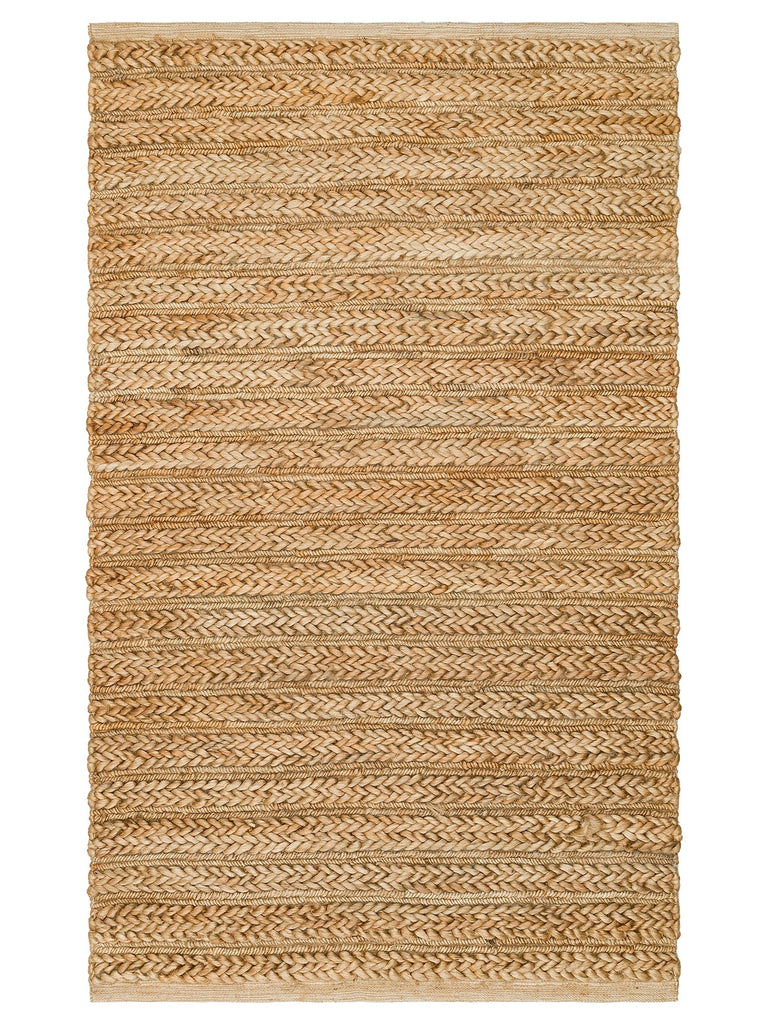 Baccarat Jute 100% Natural Living Room Hallway Entrance Kitchen Balcony Handwoven Straw Carpet BAC MIX NAT