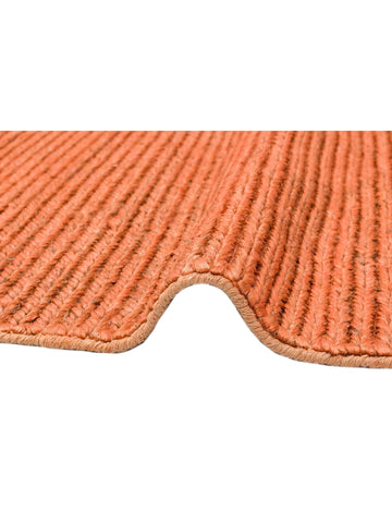 Baccarat Neo Jüt %100 Naturel Oturma Odası Koridor Mutfak Balkon El Dokuma Hasır Halı BCN RUST - Carpetdocia