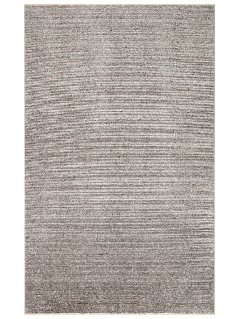 برازيليا سجادة خاصة من نول أسود مصنوعة يدوياً بتقنية TENCEL™ عصرية بسيطة وأنيقة PLAIN ANTRASIT