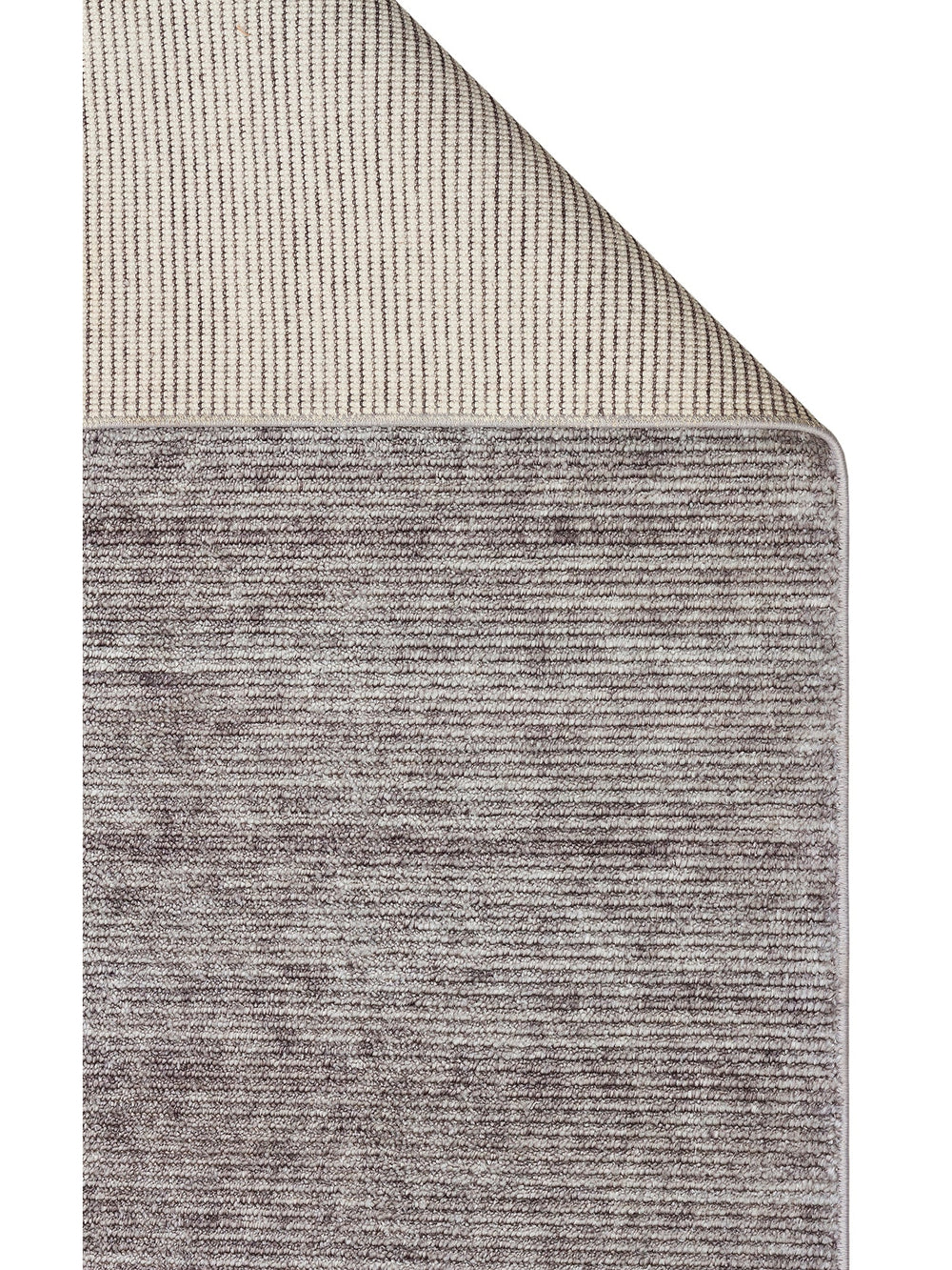 Brasilia El Emeğiyle Üretilen Modern Sade Şık TENCEL™ Özel Kara Tezgah Halısı PLAIN ANTRASIT - Carpetdocia