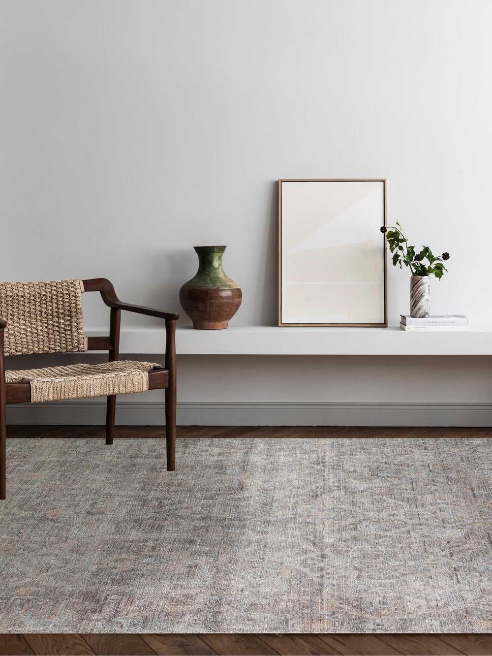 Çırağan %100 Naturel Özel Işıltılı El Emeği ile Özel Tezgahlarda Üretilen TENCEL™ Uşak Halısı 01 BEG - Carpetdocia