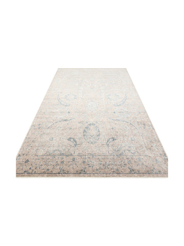 Çırağan %100 Naturel Özel Işıltılı El Emeği ile Özel Tezgahlarda Üretilen TENCEL™ Uşak Halısı 07VSKY - Carpetdocia