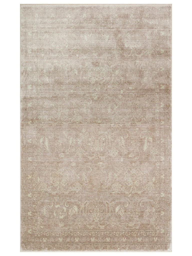 Çırağan 100% Natural Special Shiny Handmade TENCEL™ Uşak Rug Produced on Special Looms 11 NAT