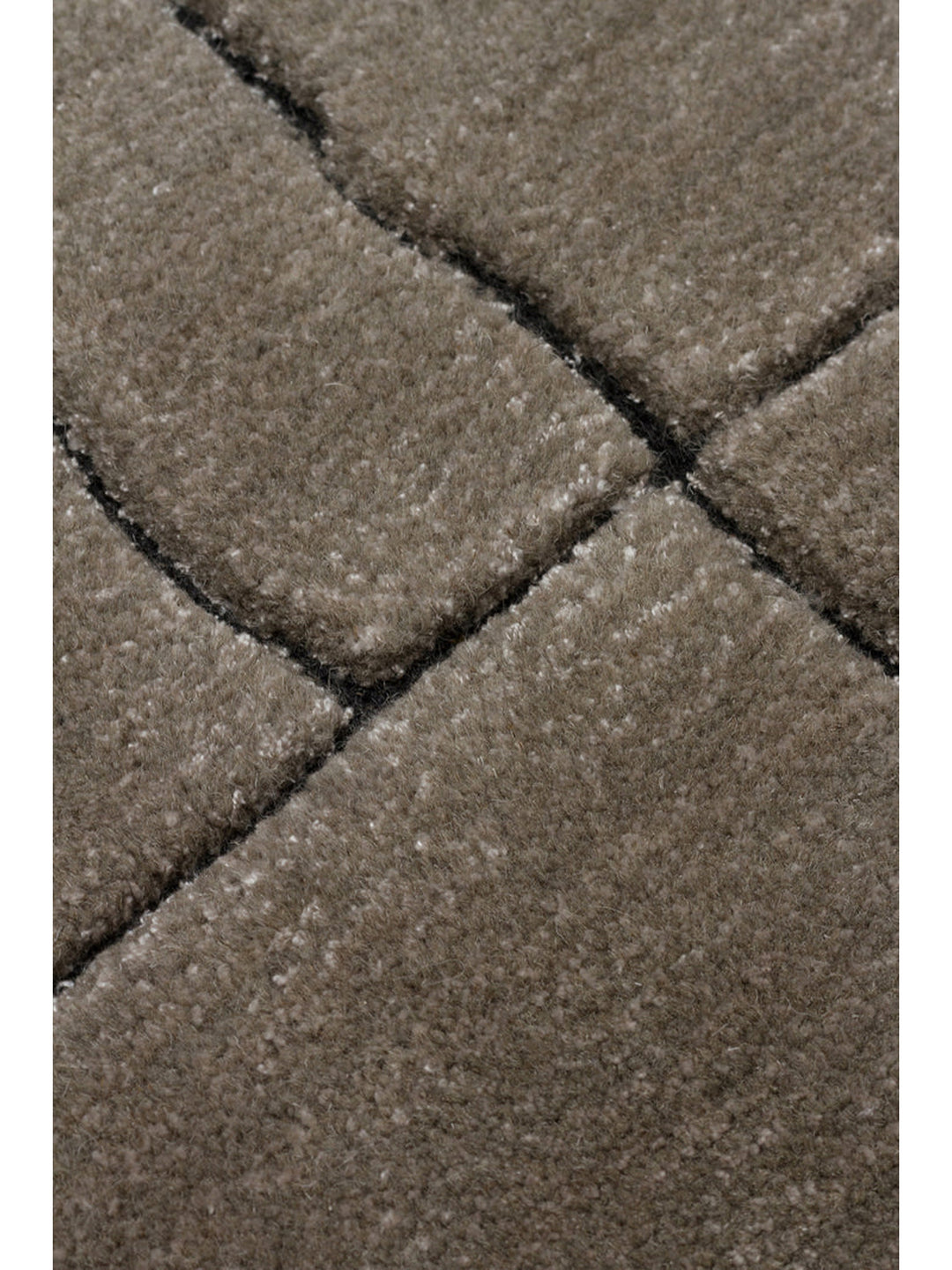 Dakar Series Wool Rayon and Polyester Blend Handwoven Rug GREY