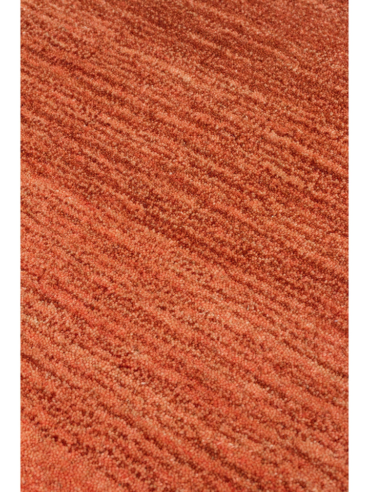 Donatella Serisi %100 Yeni Zelanda Yünü El Dokuma Gradyan Salon Oturma Odası Halı JAM BROWN - Carpetdocia