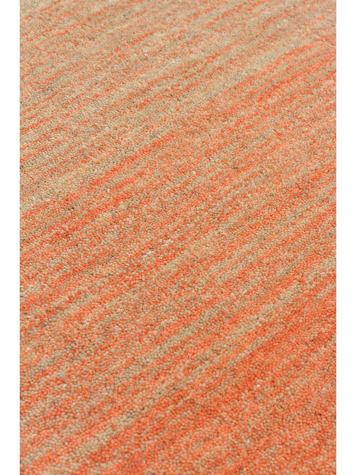 Donatella Serisi %100 Yeni Zelanda Yünü El Dokuma Gradyan Salon Oturma Odası Halı JAM BROWN - Carpetdocia