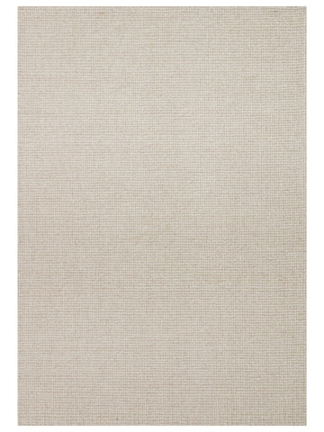 Tapis tissé à la main en mélange de laine et coton série Dublin NATURAL