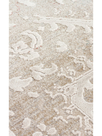 Golden Serisi %100 Naturel Yumuşak Dokulu Vintage Esintilere Sahip Sık Dokuma Salon Halısı 02 BEIGE - Carpetdocia