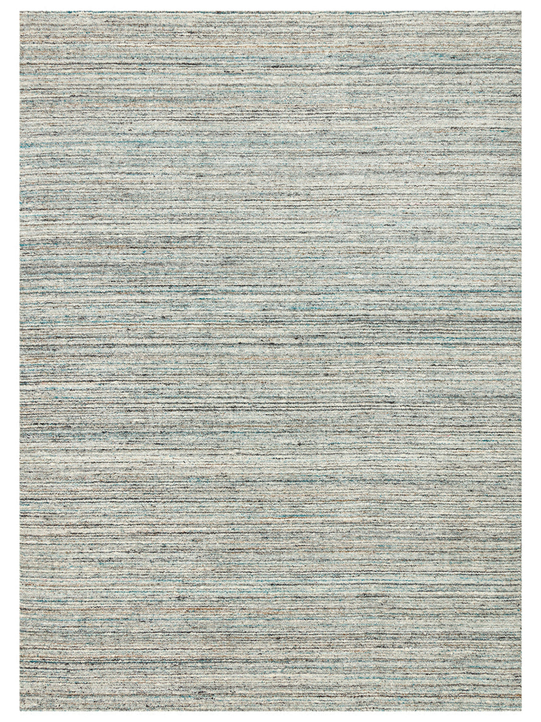 Helsinki Serisi %100 Naturel Yün ve Viskon El Dokuma Modern İskandinav Salon Oturma Odası Halı MRN - Carpetdocia