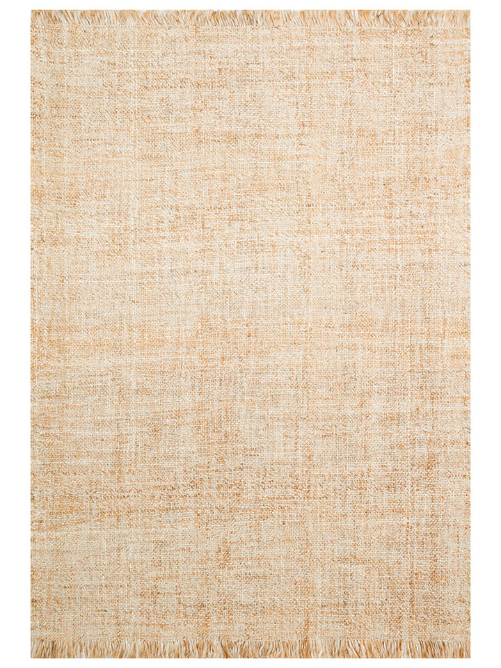 Hitit Serisi %100 Naturel Yün ve Jüt El Dokuma Geleneksel Salon Oturma Odası Yatak Odası Halı BEIGE - Carpetdocia