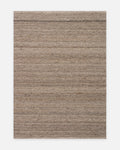 Jakarta Serie Woll-, Polyester- und Baumwollmischung handgeknüpfter Teppich DARK STONE