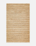 Tapis en jute naturel tissé à la main avec texture tricotée différente Knit Jüt 1152 NATURAL XW  