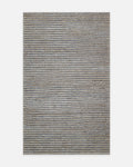 Tapis en jute naturel tissé à la main avec texture tricotée différente Knit Jüt 1512 NAVY MULTY XW  