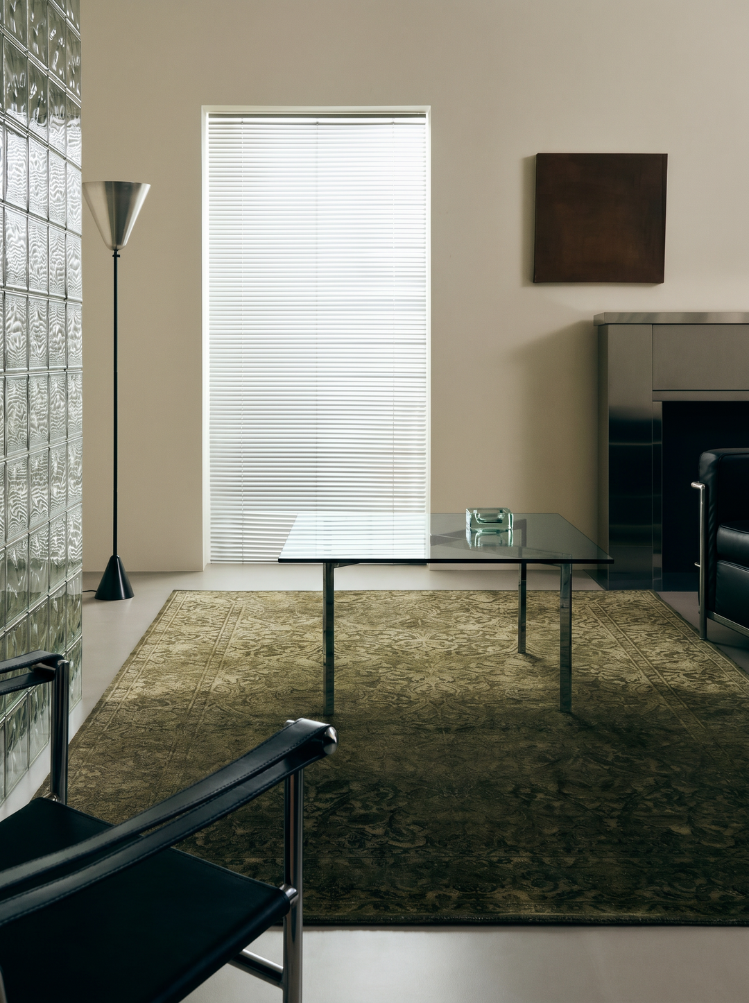 Indischer handgefertigter Teppich Einteilig Wolle und Seide Jaipur Lacuna Modern Overdyed Wohnzimmer Verbranntes Olivgrün
